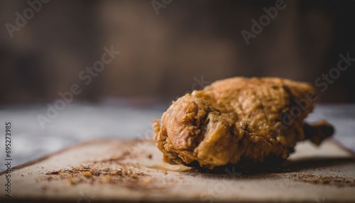 Copy Space image of Breaded chicken