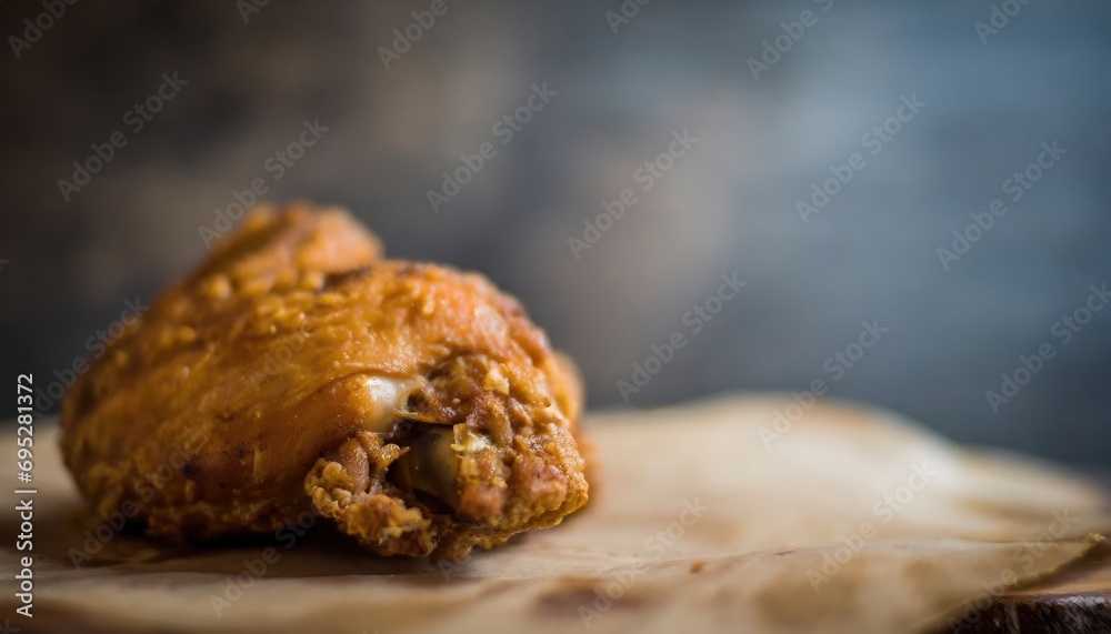 Copy Space image of Breaded chicken Copy Space image of Breaded chicken