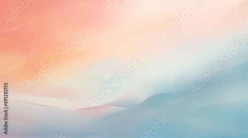 Peach Fuzz soft color background Trend 2024,Summer Background,3D Empty Beige and Blue background