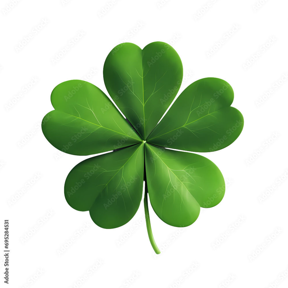 Four leaf clover or clover isolated on transparent background Four leaf clover or clover isolated on transparent background