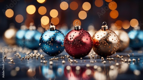 Christmas Background Happy New Year Selective, Background HD, Illustrations