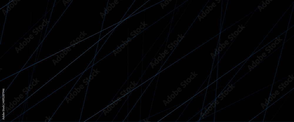 Vector blue style dynamic lines background, abstract black with blue lines, triangles background modern design with diagonal striped blue line design. Vector blue style dynamic lines background, abstract black with blue lines, triangles background modern design with diagonal striped blue line design.