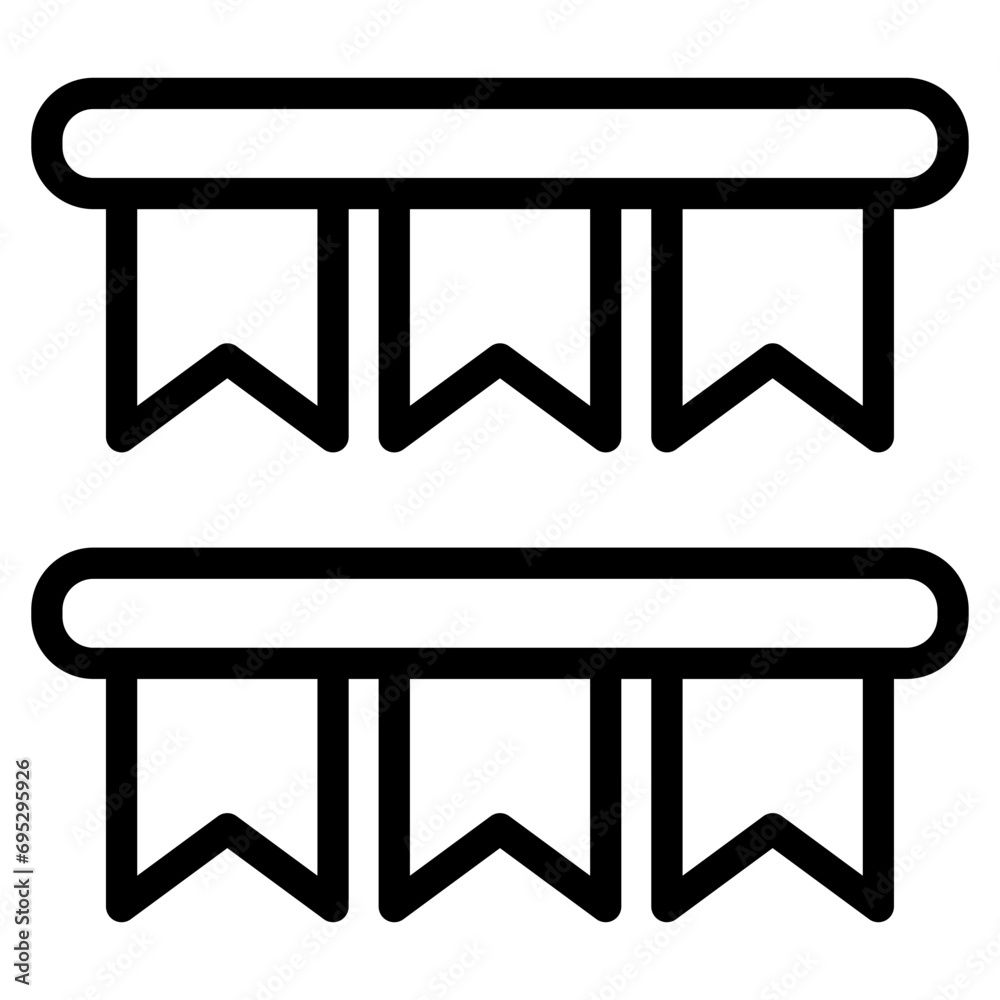 party banner line party banner line