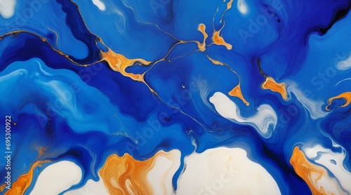 Abstract fluid art wallpaper