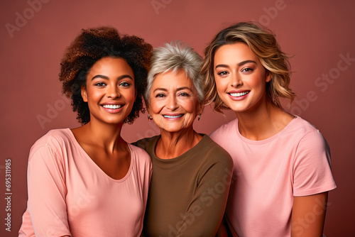 Three generations of an African American family photo