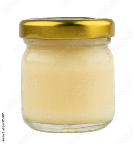 a jar of royal jelly