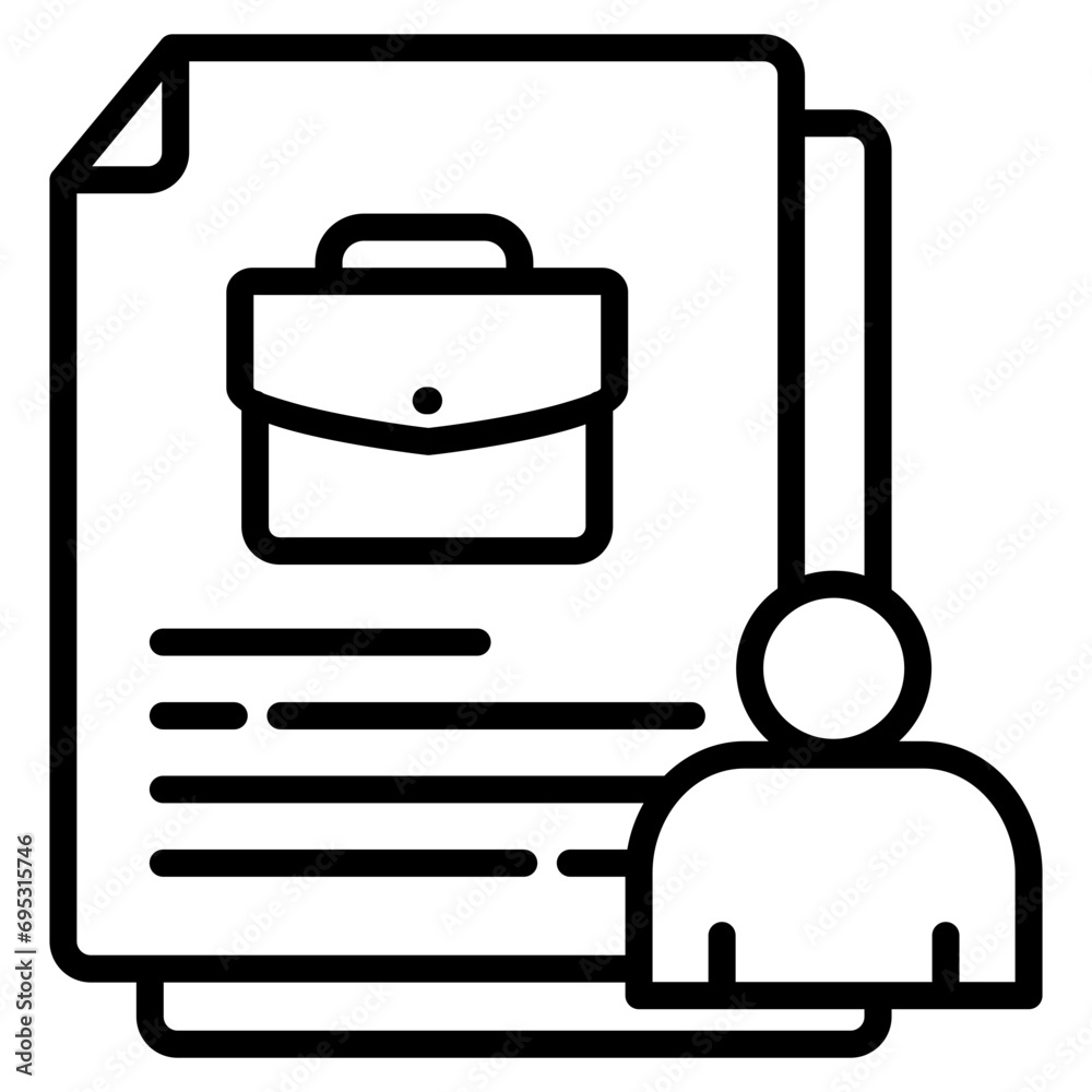 Outsourcing Icon Element For Design