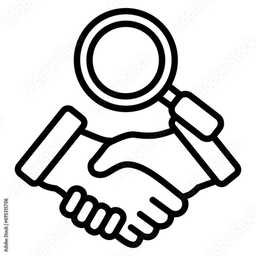 Business Ethics Icon Element For Design