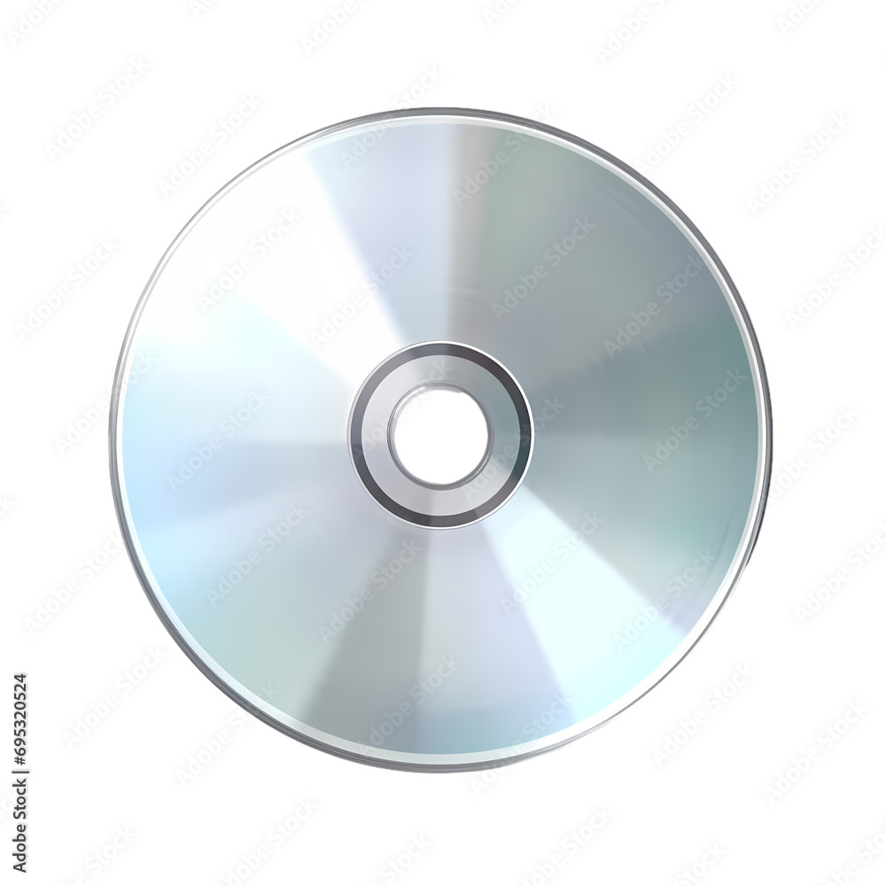 CD or DVD isolated on transparent background CD or DVD isolated on transparent background