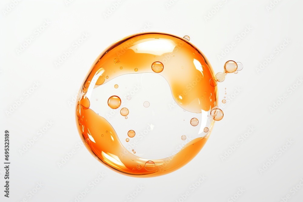 a popped bubble on a white background --ar 3:2 --v 5.2 Job ID: 52be178f-bcdd-4733-85d9-800d2f1dfa61