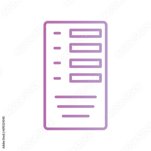 server icon with white background vector stock illustration