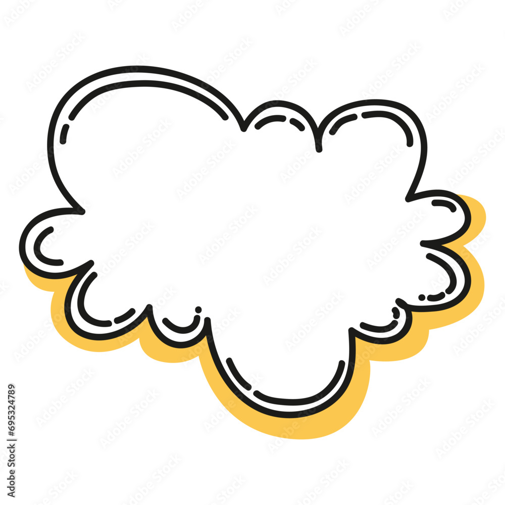 Journal doodle icon. Hand drawn banner or element for notebook, diary and planner. Doodle scribble style. Vector illustration Journal doodle icon. Hand drawn banner or element for notebook, diary and planner. Doodle scribble style. Vector illustration