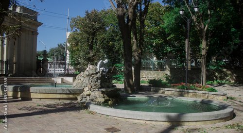 Fountain in the Resort Park of Essentuki