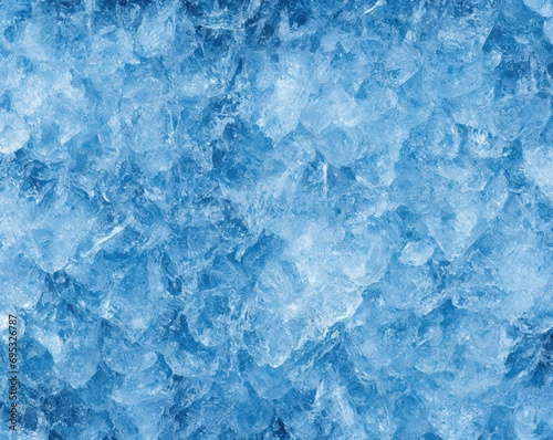 A Macro View of Icy Textures