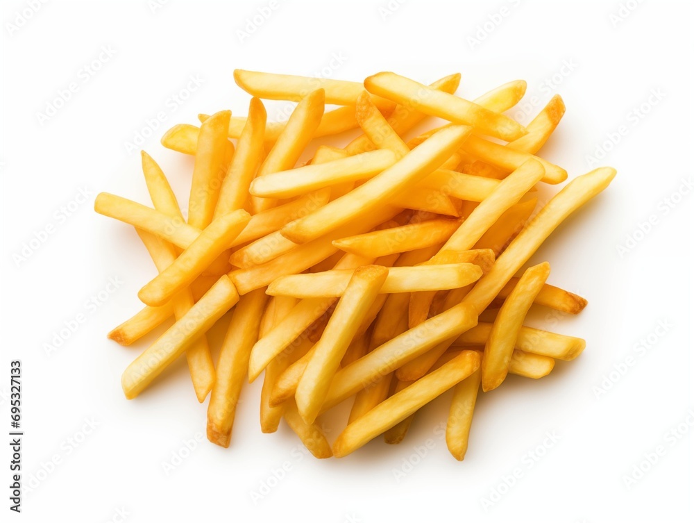 Heap of savory french fries Heap of savory french fries