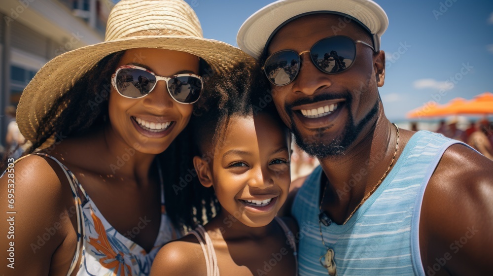 Front view of retired black couple spending time with siblings Front view of retired black couple spending time with siblings