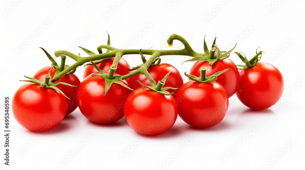 Bunch of fresh cherry tomatoes