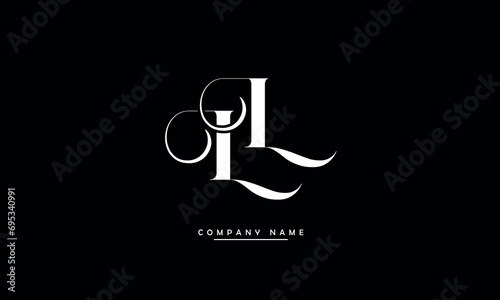 LL Abstract Letters Logo Monogram photo