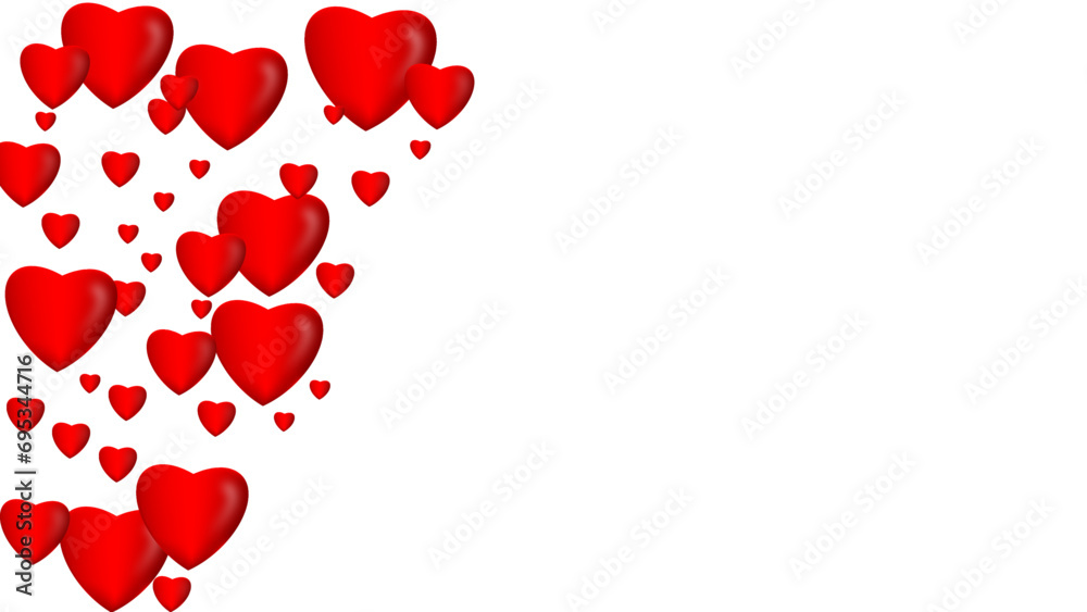 Happy Valentine Day greeting card. Heart confetti falling over pink background for greeting cards, weddings, banners, Wallpaper. flyers, posters, brochures, voucher discounts, invitations, Ads, sale. Happy Valentine Day greeting card. Heart confetti falling over pink background for greeting cards, weddings, banners, Wallpaper. flyers, posters, brochures, voucher discounts, invitations, Ads, sale.