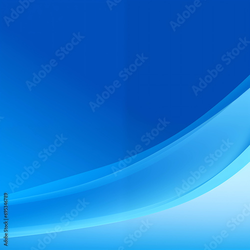A Vacant Background for Banner with Blue Background Color