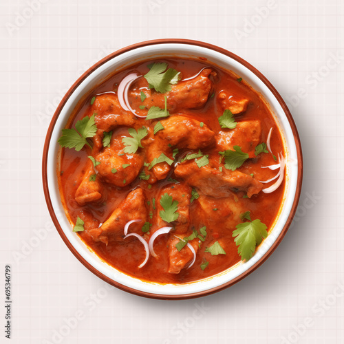 beef curry in the bowl