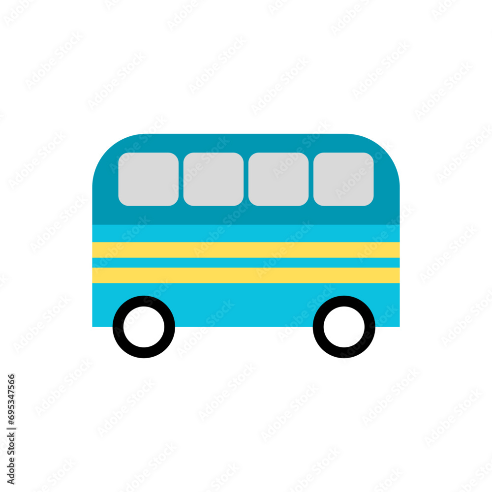 Bus icon. Public transport vehicle vector Bus icon. Public transport vehicle vector