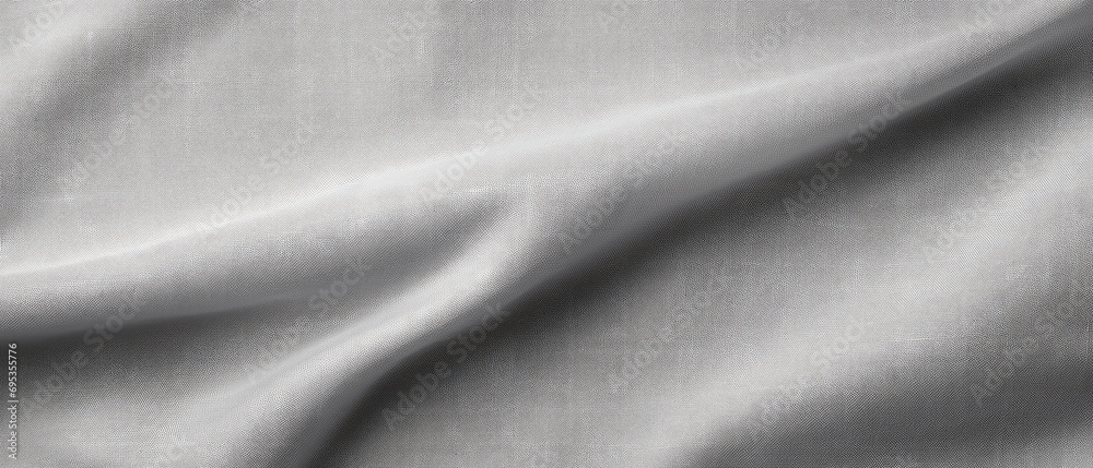 Gray abstract background. Texture of natural cotton fabric. Gray banner with copy space for your design Gray abstract background. Texture of natural cotton fabric. Gray banner with copy space for your design