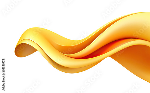 Abstract dynamic background with golden wave