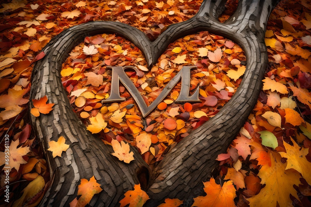 heart shaped leaves