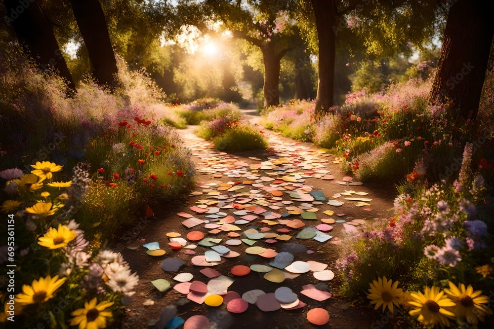 footpath in the park