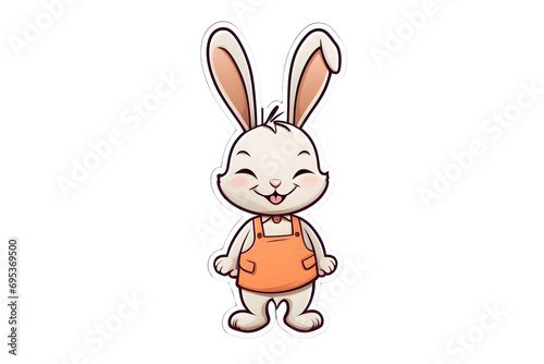 Cute Rabbit (PNG 10800x7200)