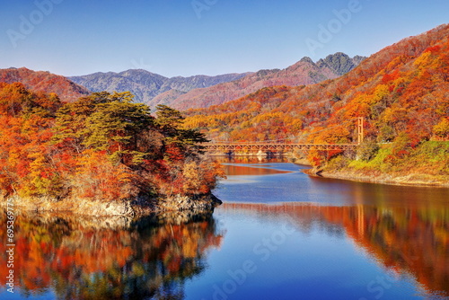 川俣湖の秋 photo