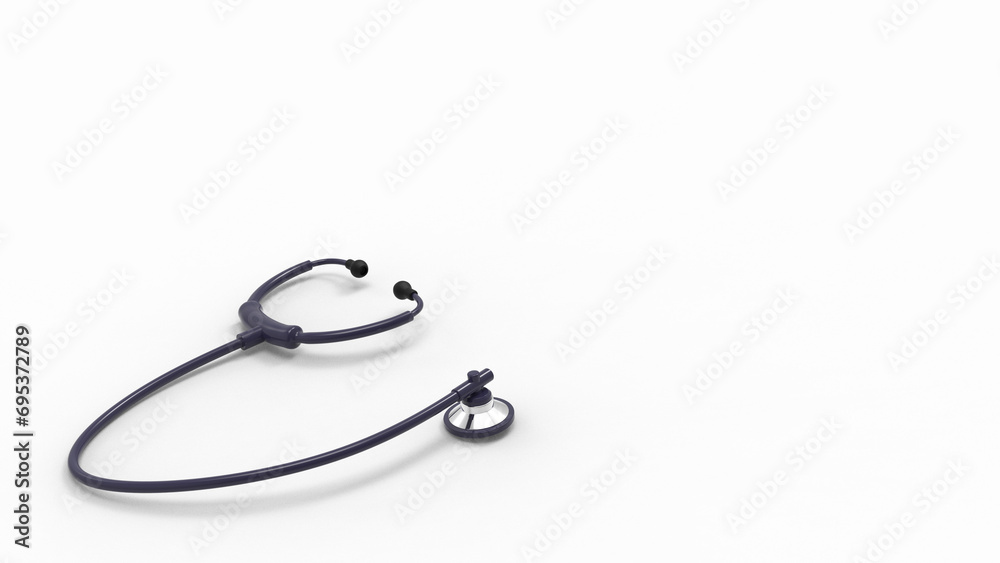 Medical stethoscope 3d render illustration for doctor healthcare concept
Medical stethoscope 3d render illustration for doctor healthcare concept
