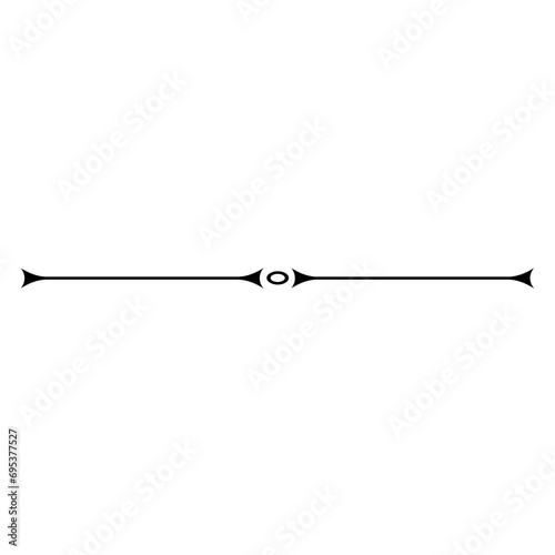 Decorative divider element