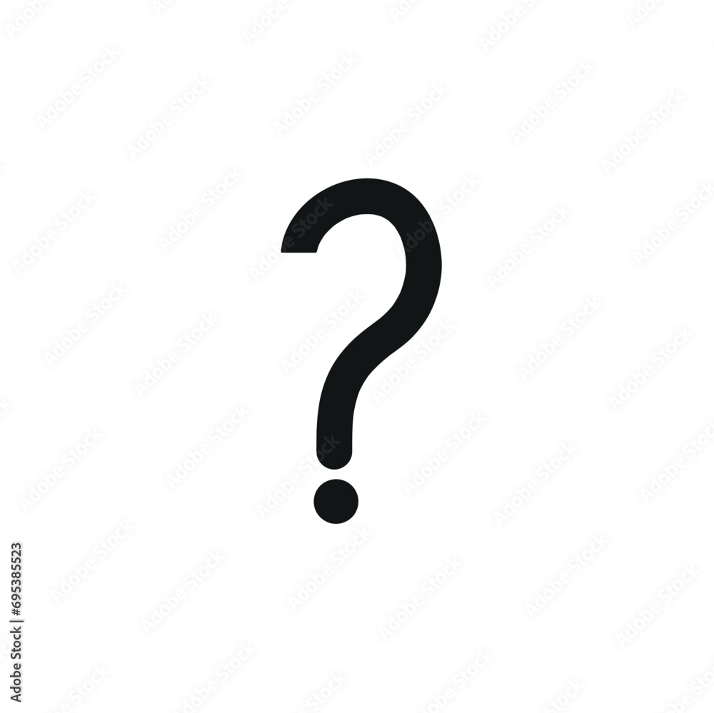 question mark icon, information support, signs can be used for logo, mobile application, user interface, web design, flat vector illustration question mark icon, information support, signs can be used for logo, mobile application, user interface, web design, flat vector illustration