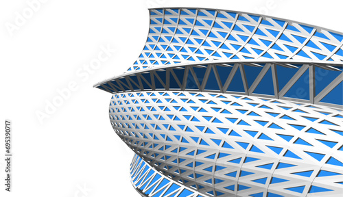 blue glass sphere