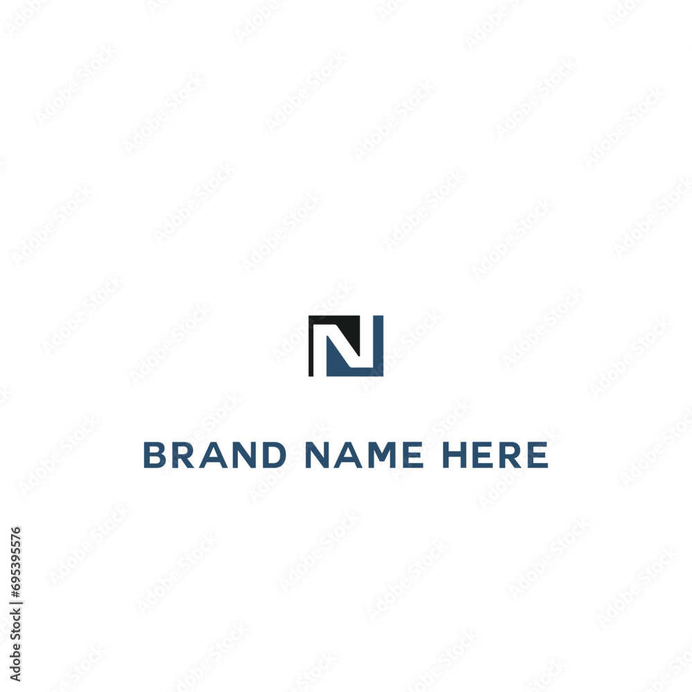 N logo letter design on luxury background. NN logo monogram initials letter concept. N, NN icon logo design N logo letter design on luxury background. NN logo monogram initials letter concept. N, NN icon logo design