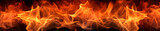 Background material photo of burning flames,