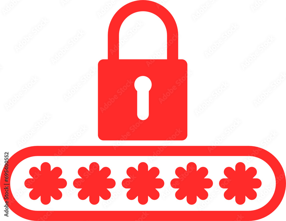 password icon with padlock symbol password icon with padlock symbol