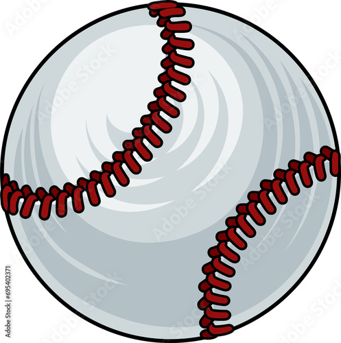 Baseball Ball Cartoon Sport...