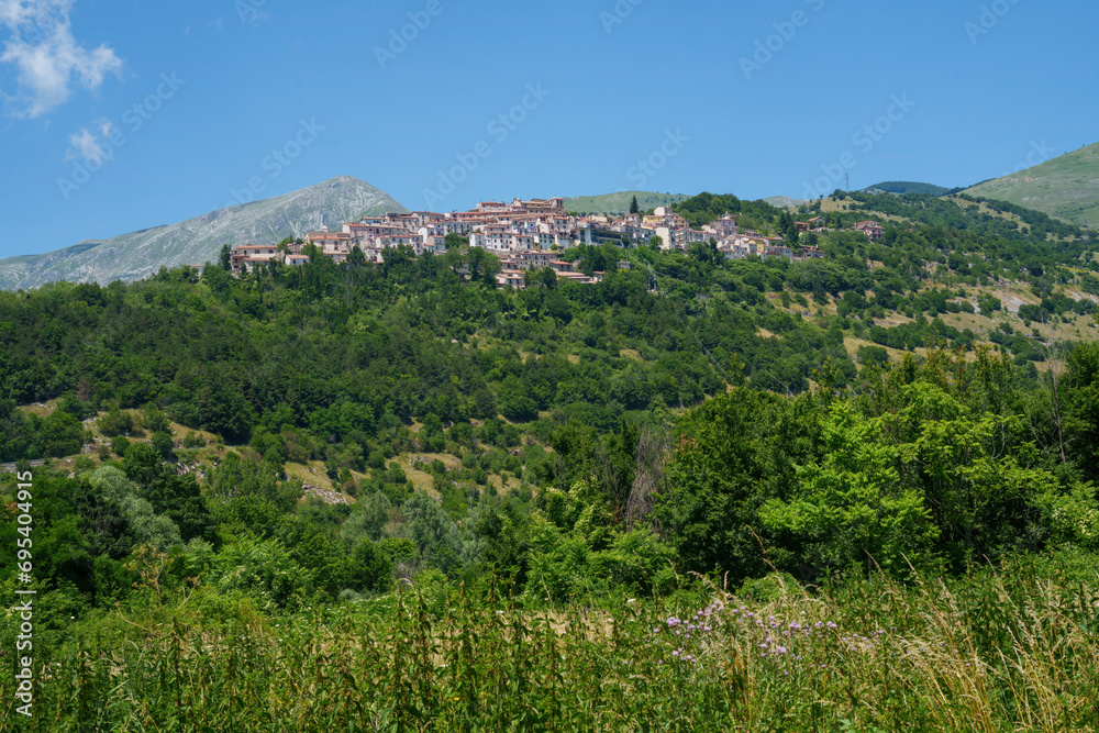 Alfedena, old town at Abruzzo National Park Alfedena, old town at Abruzzo National Park