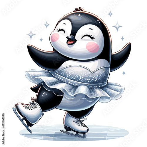 penguin figure skating