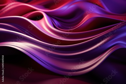  a close up of a purple and red background with wavy lines on the bottom of the image and on the bottom of the image is a black background with a red and white border.