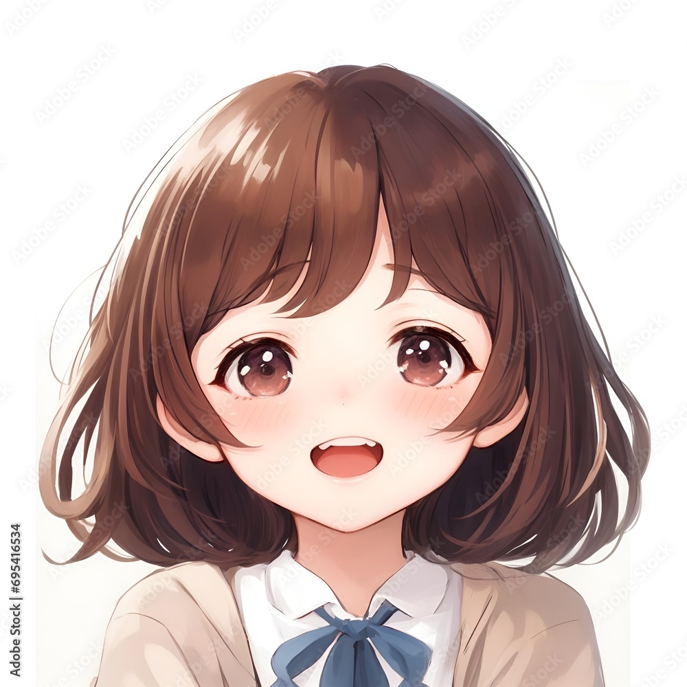 笑顔の女子高生 笑顔の女子高生