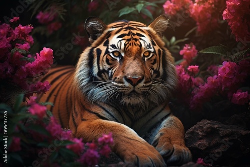 Tiger in the forest © Rabia Fatima