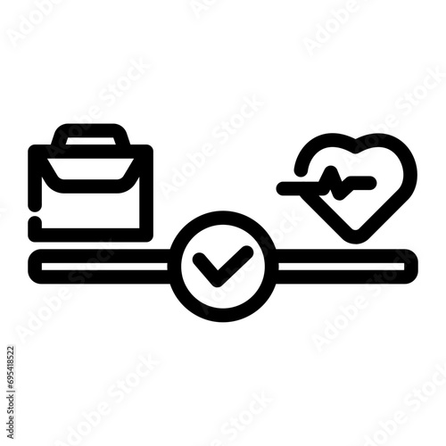 work life balance icon package