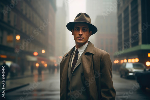 Sixth Avenue Sophistication: Italian Man, 1950s Attire