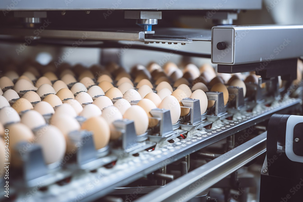 Production of chicken eggs, the process of production and sorting of chicken eggs in production
Production of chicken eggs, the process of production and sorting of chicken eggs in production