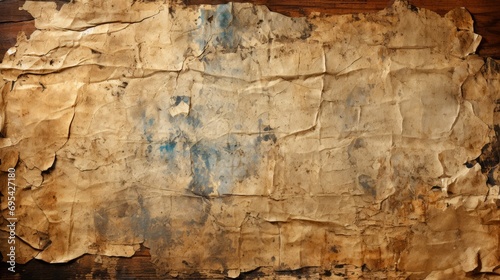 The rugged texture of the brown cave walls was captured in the close up of a crumpled paper, evoking a sense of ancient secrets and hidden depths waiting to be discovered