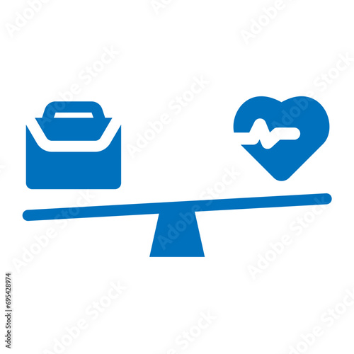 work life balance icons